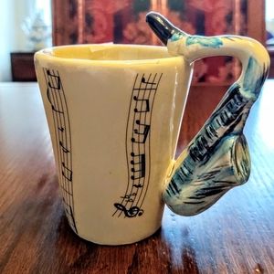 Saxophone Music Mug New